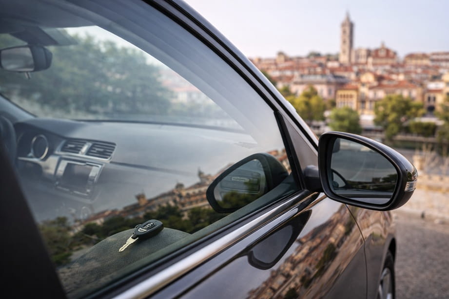 Coche cerrado con llaves dentro en Valladolid servicio de apertura urgente