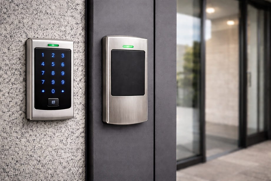 Sistema de control de accesos en edificio de Valladolid