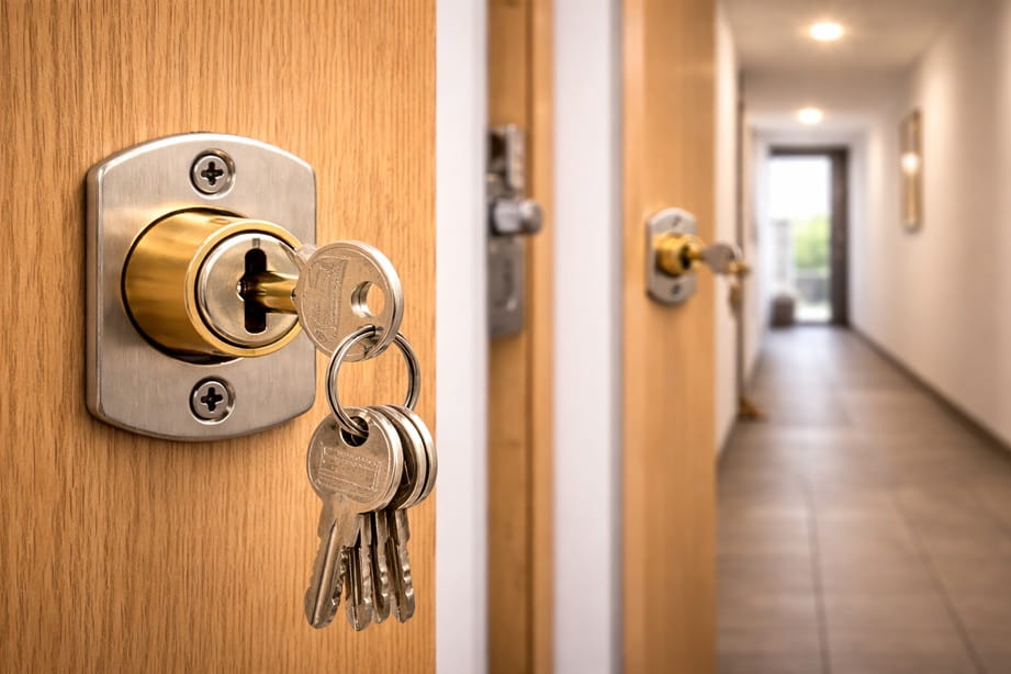 Sistema de llave maestra en edificio en Valladolid